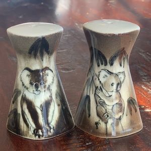 Hand Painted Koala Bear Salt and Pepper Shakers 🇦🇺
